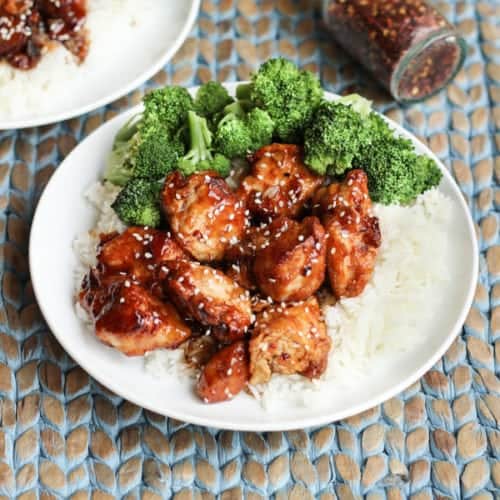 Gluten Free Sesame Chicken (just like takeout!) Wicked Spatula
