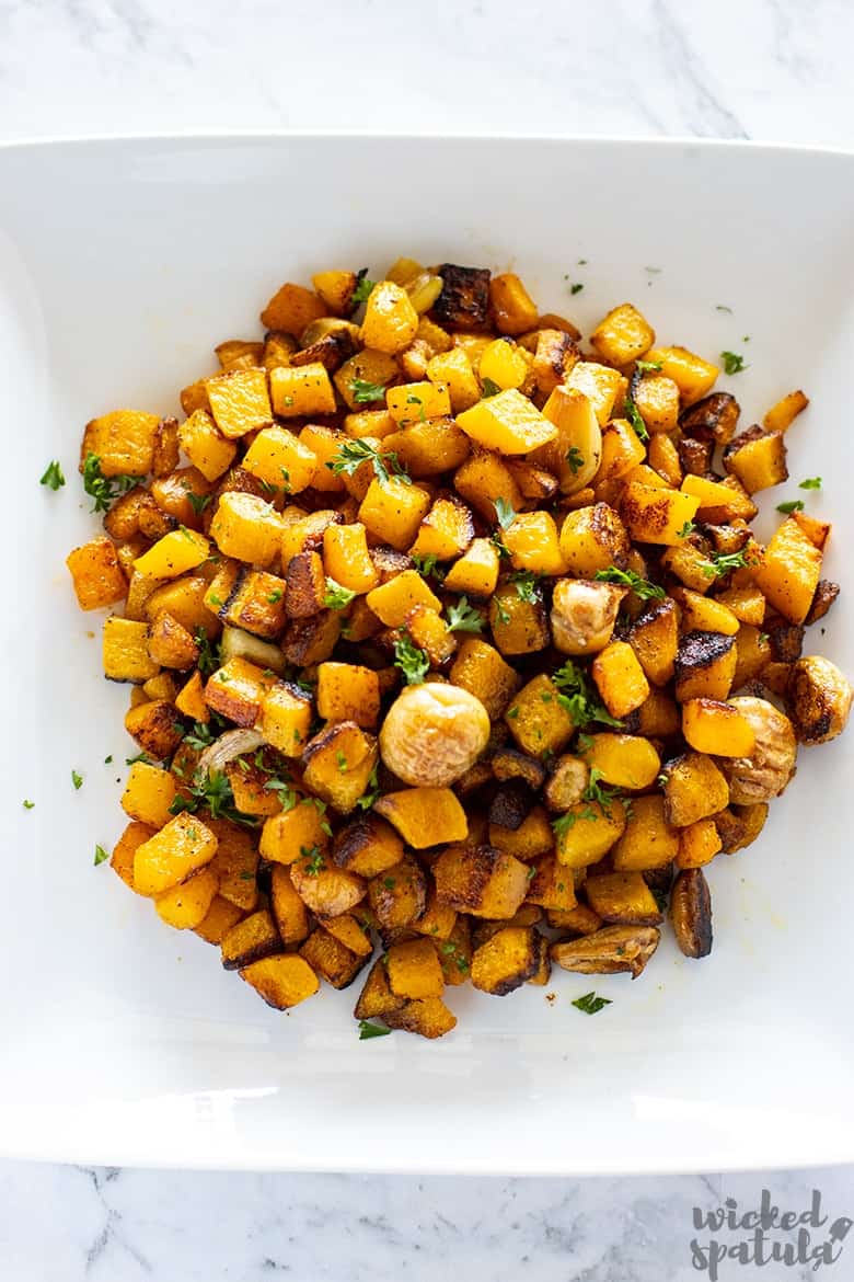 Garlic Roasted Butternut Squash