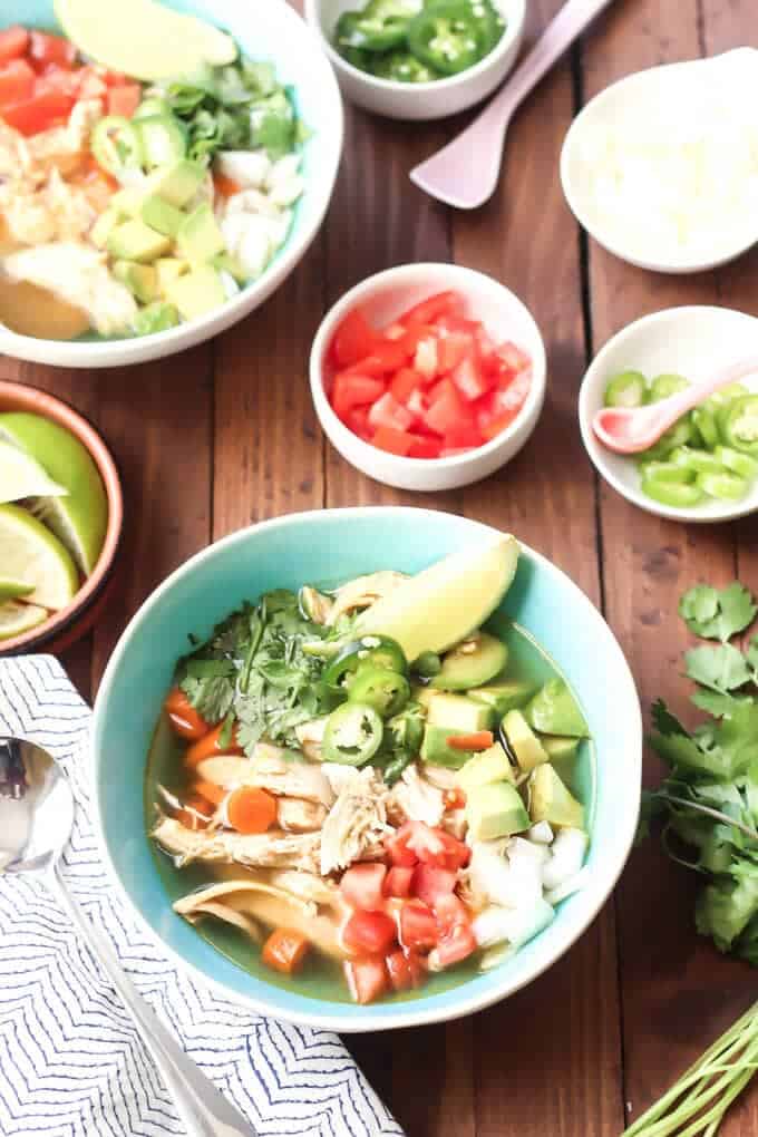 Caldo de Pollo (Mexican Chicken Soup)