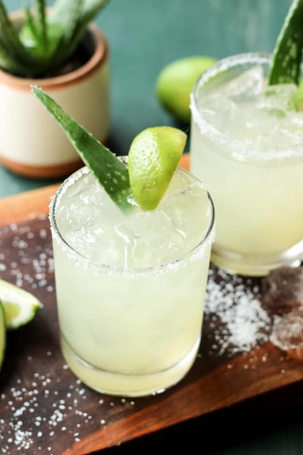 Aloe Vera Margaritas Recipe Wicked Spatula