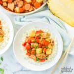 Sweet and Sour Pineapple Chicken Stir Fry Recipe - ready to eat chicken