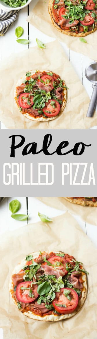 Grilled Paleo Pizza