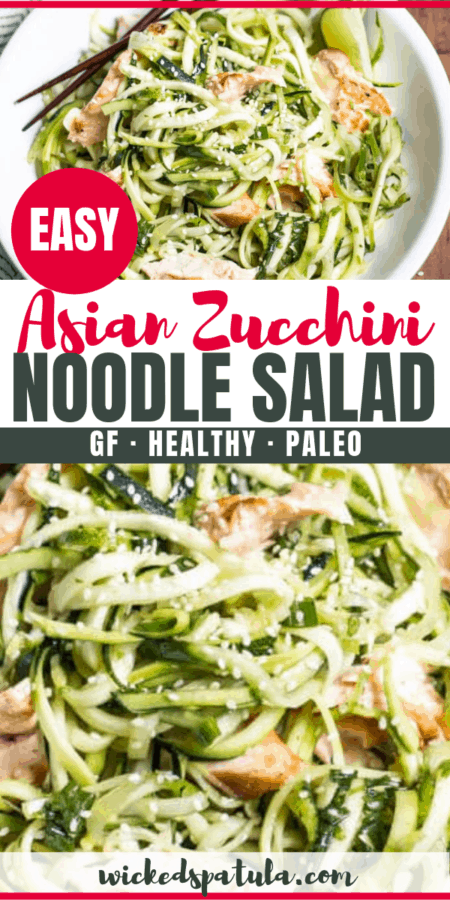Asian zucchini salad - pinterest
