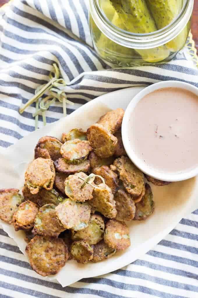 Paleo Fried Pickles!