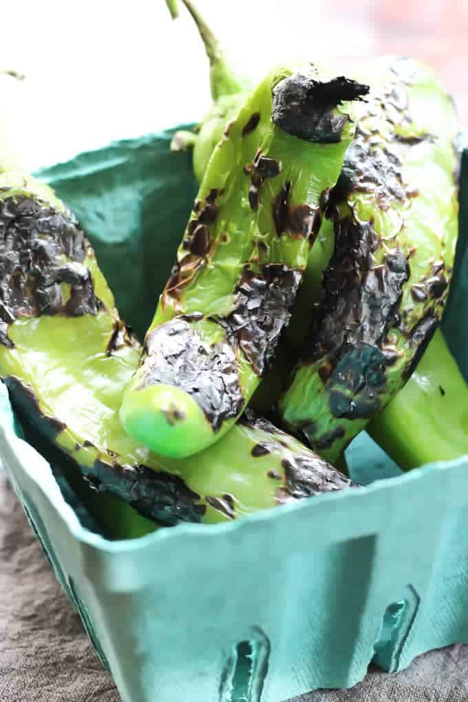 grilled peppers