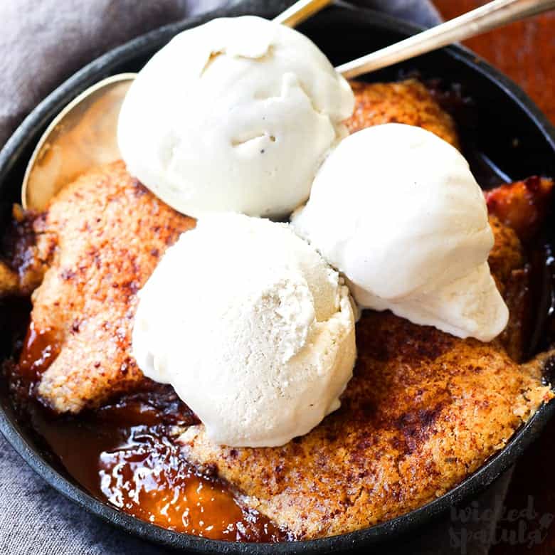 paleo diet peach cobbler recipe