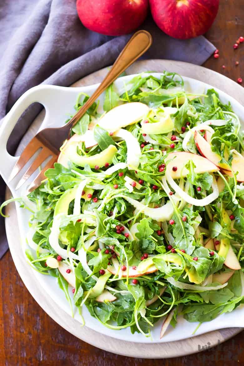 fennel salad recipes - in a bowl