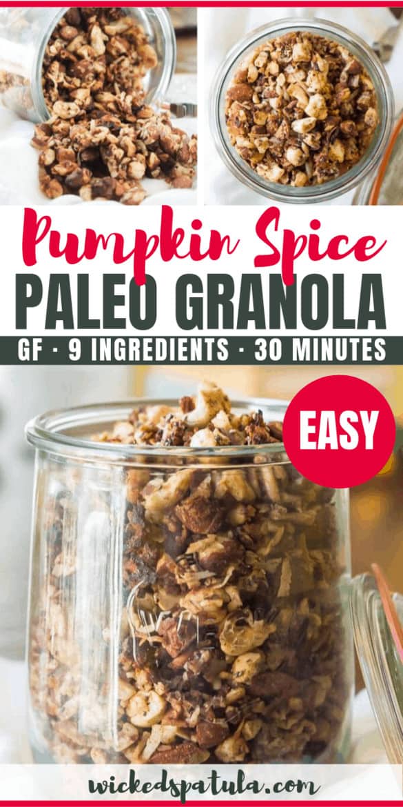 paleo granola - pinterest