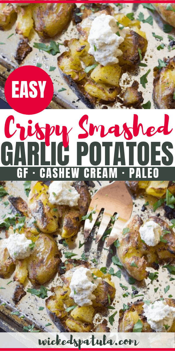 smashed potatoes recipe - pinterest