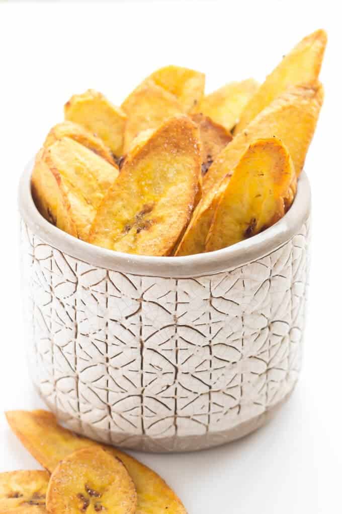 Coconut Oil Plantain Chips