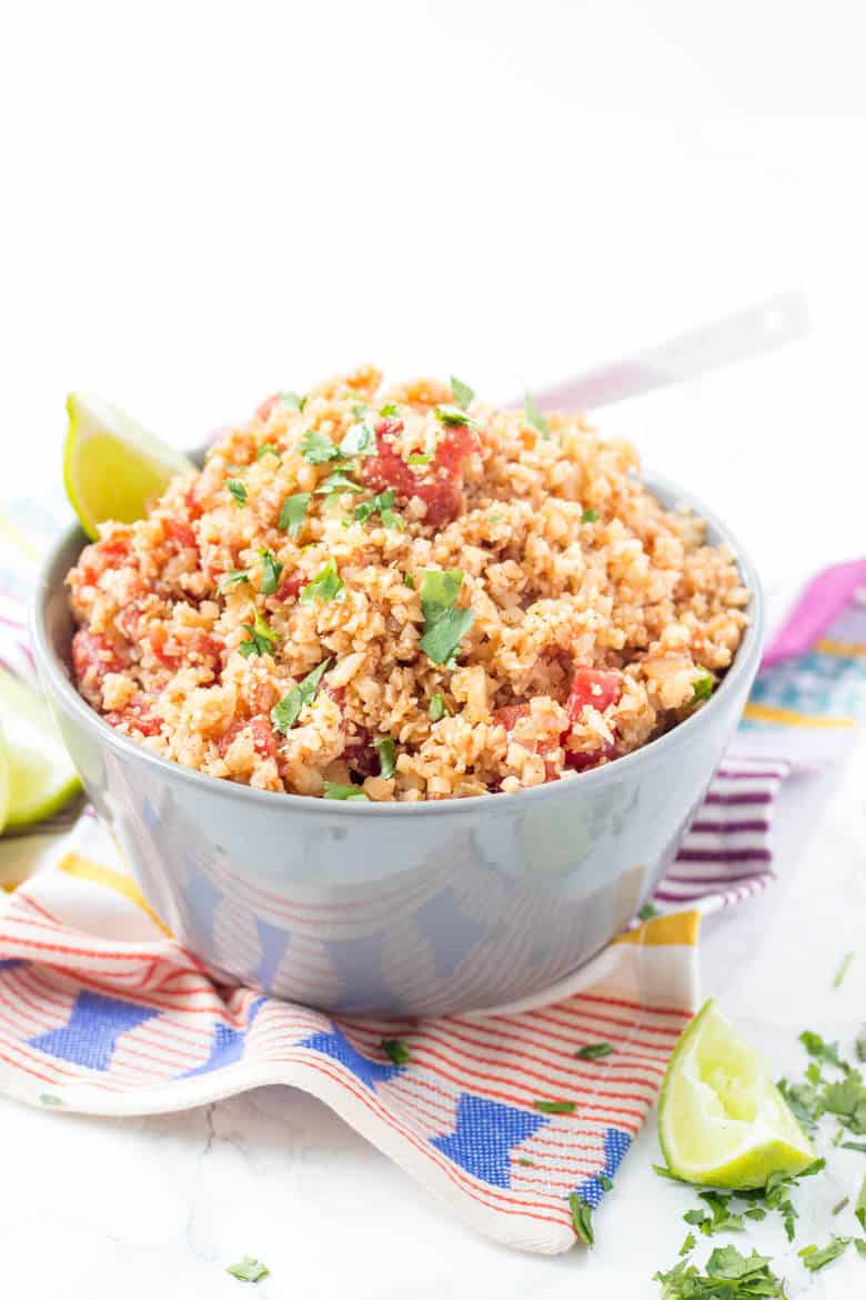 Mexican Cauliflower Rice - A Low-Carb Rice Alternative
