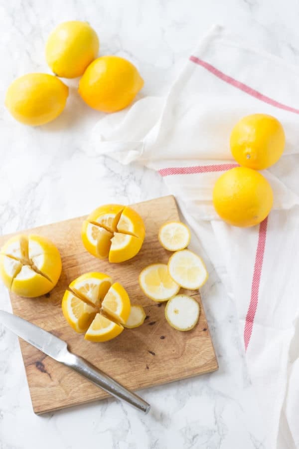 Preserved Meyer Lemons - This easy recipe is perfect for preserving all of the bright winter citrus!