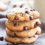 The Best Chewy Paleo Chocolate Chip Cookies Recipe - Finished cookies