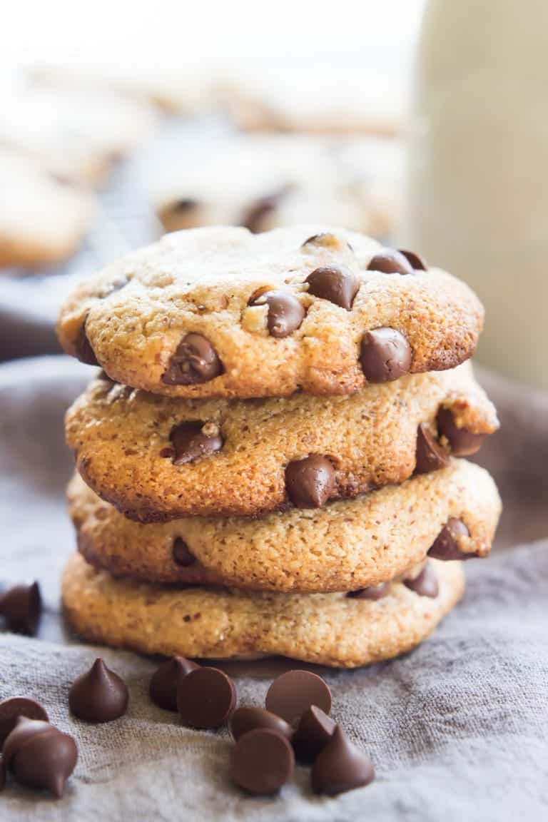The Best Chewy Paleo Chocolate Chip Cookies Recipe Wicked Spatula