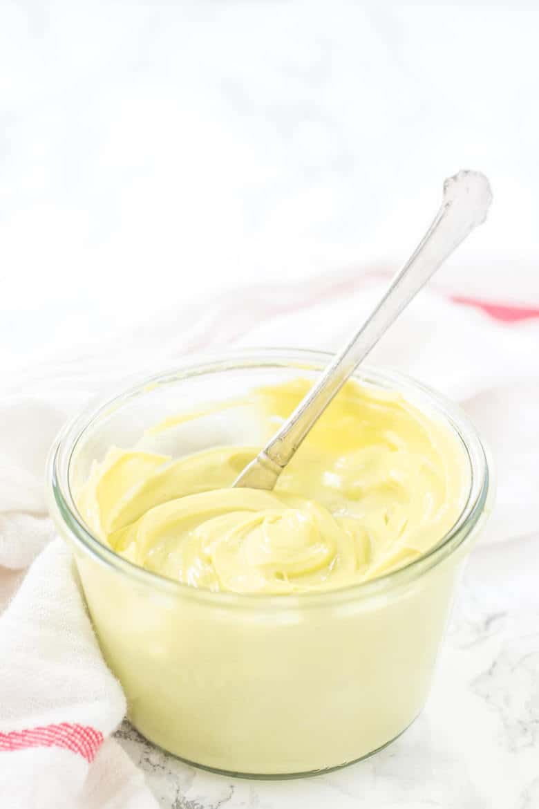 Homemade THICK Avocado Oil Mayonnaise Wicked Spatula