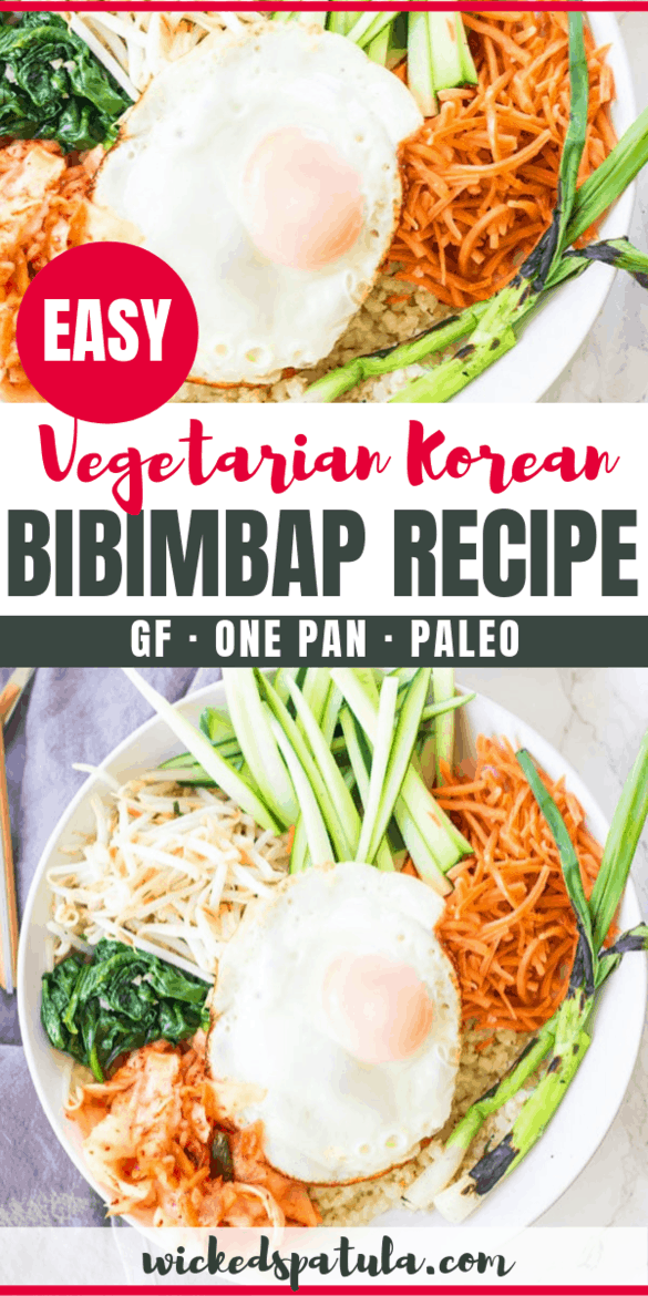 bibimbap recipe - pinterest