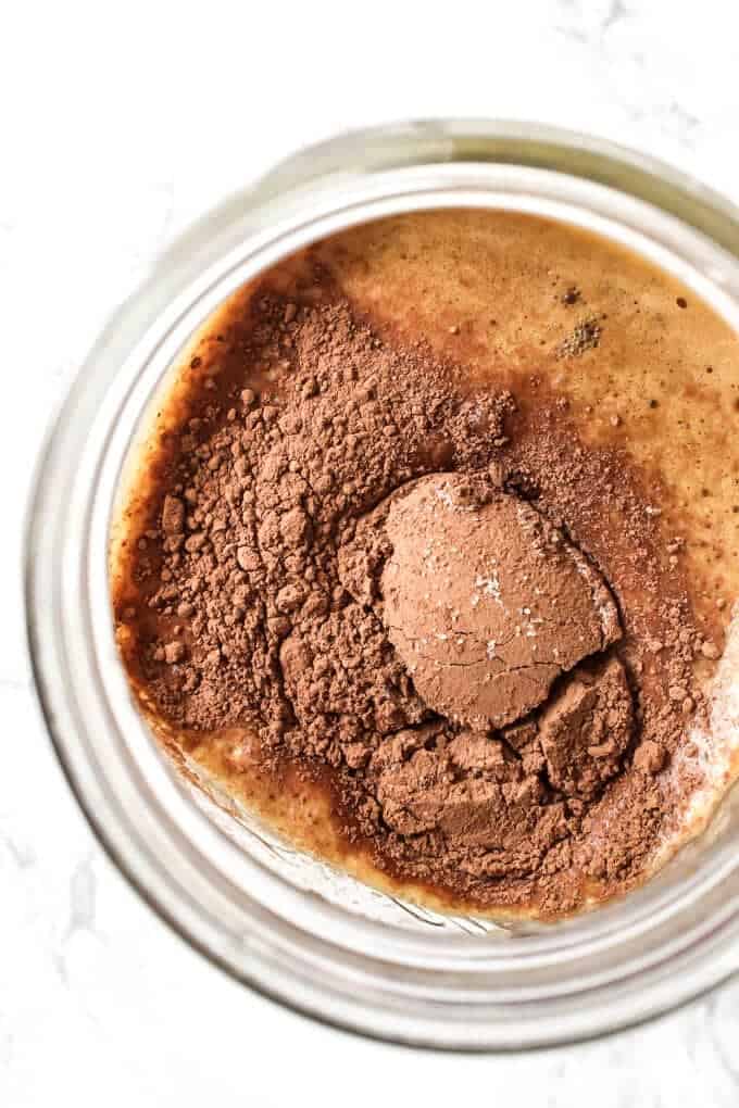 Paleo Tiramisu Granita top-view ingredients