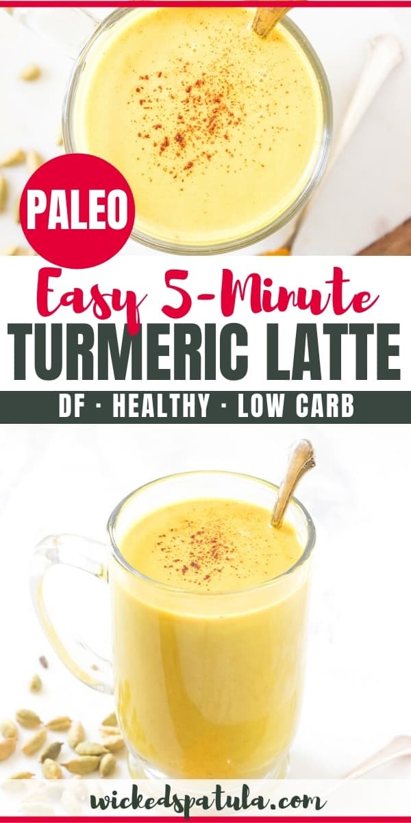 5-Minute Turmeric Latte pin image