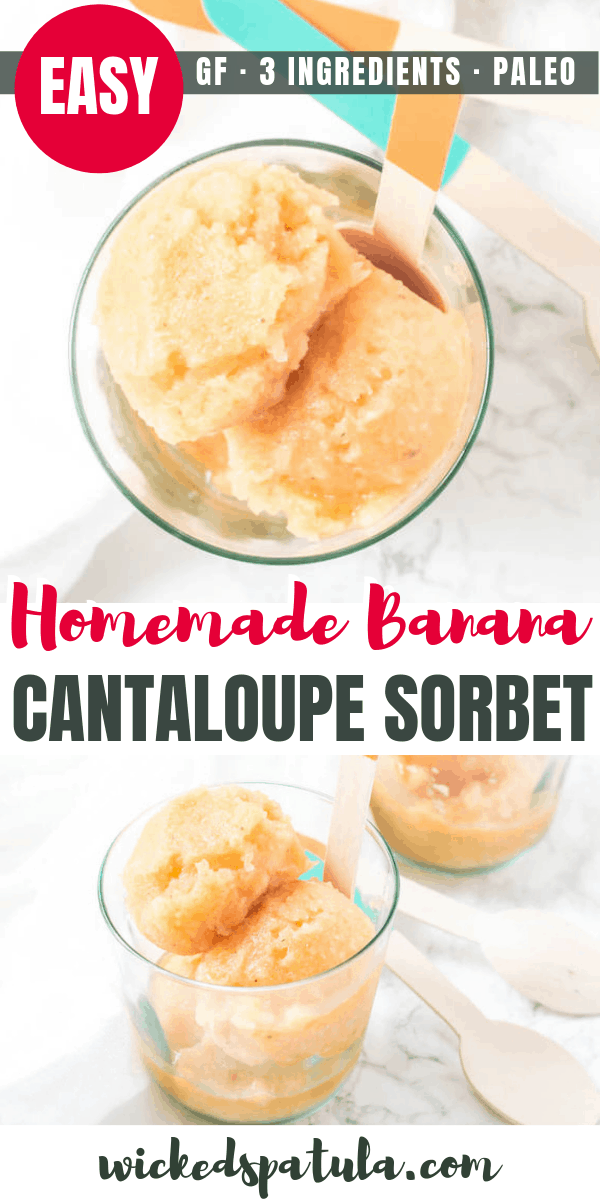 banana sorbet - pinterest