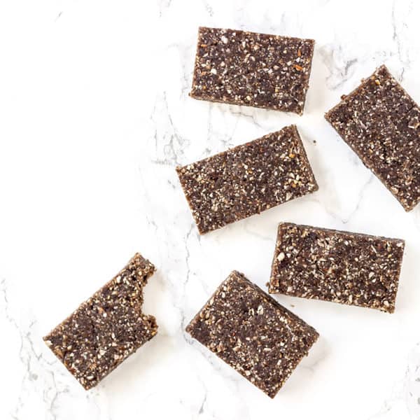 Easy Homemade Larabars Recipe - Scattered bars