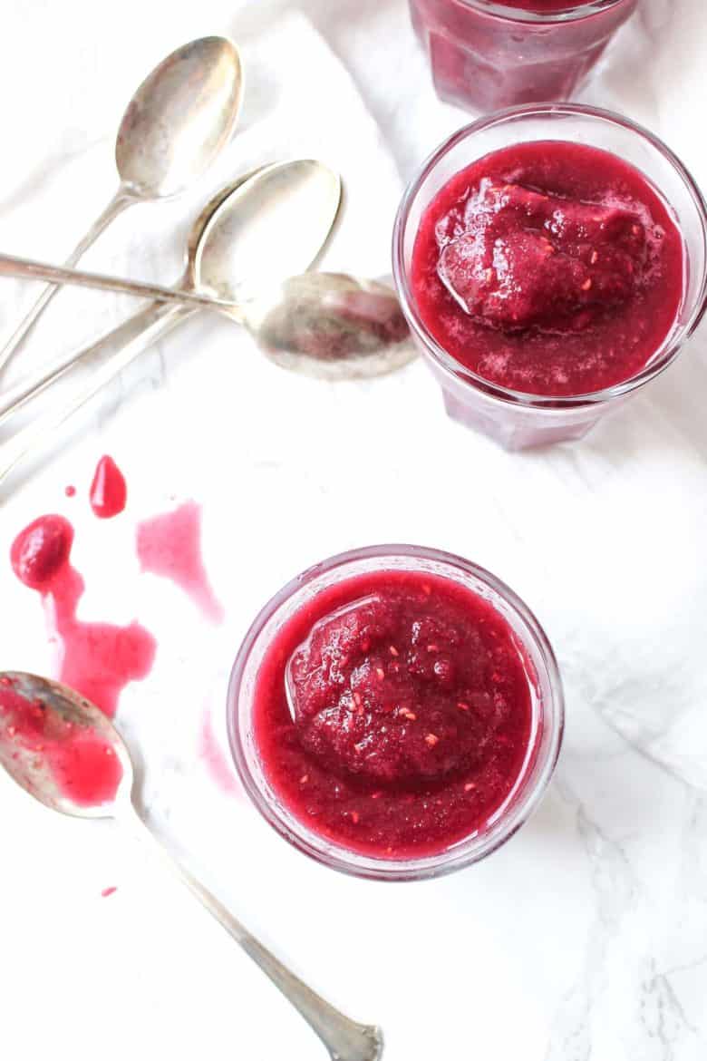Red Wine Kombucha Slush - This frozen treat is perfect for summer!