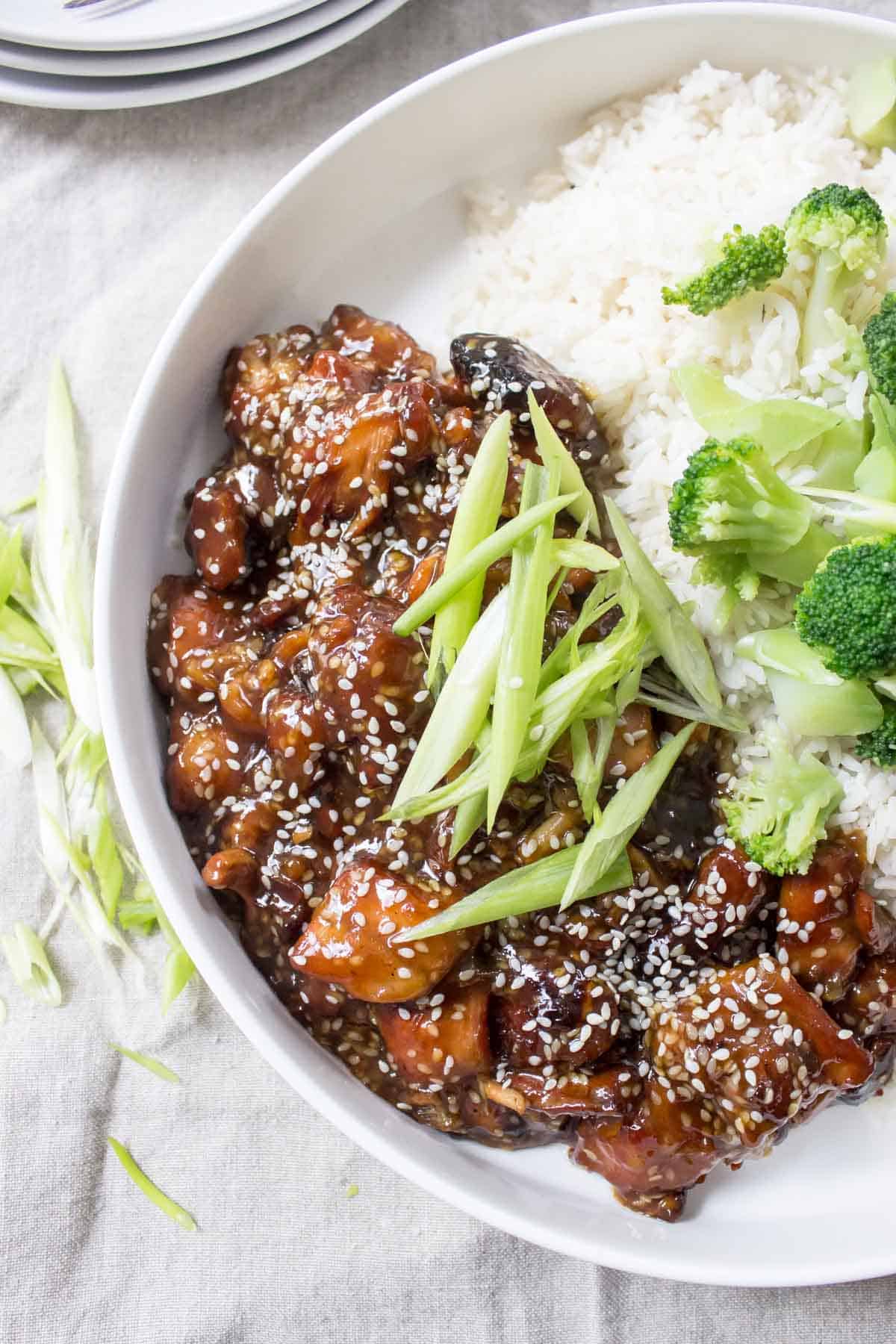 Paleo Slow Cooker Sesame Chicken Wicked Spatula