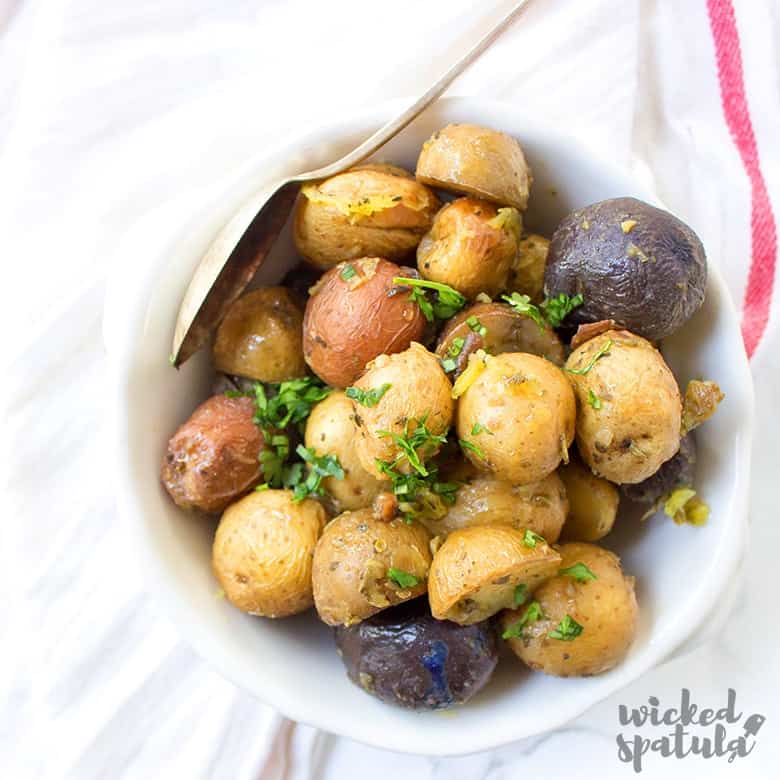 Slow Cooker Baby Potatoes