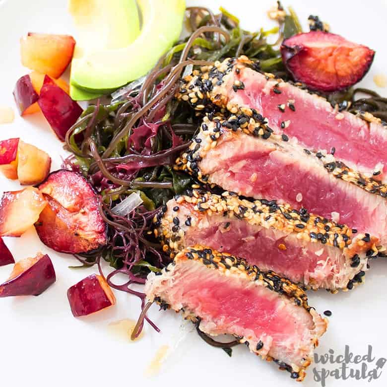 Easy Seared Ahi Tuna Salad Recipe