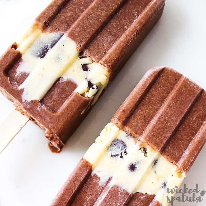 No Sugar Added Homemade Fudgesicles Recipe Wicked Spatula