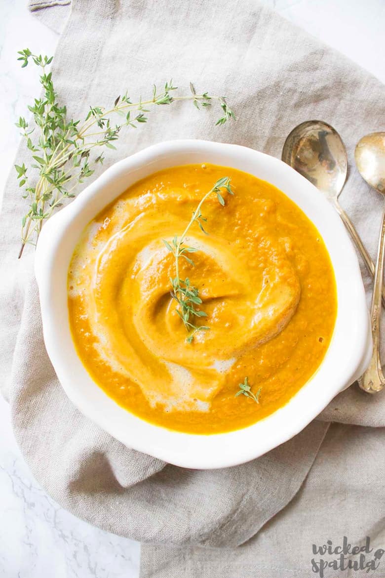 carrot coconut soup