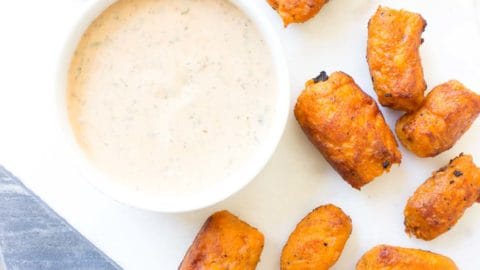 Fried Sweet Potato Tots Recipe Vegan Gluten Free Wicked Spatula