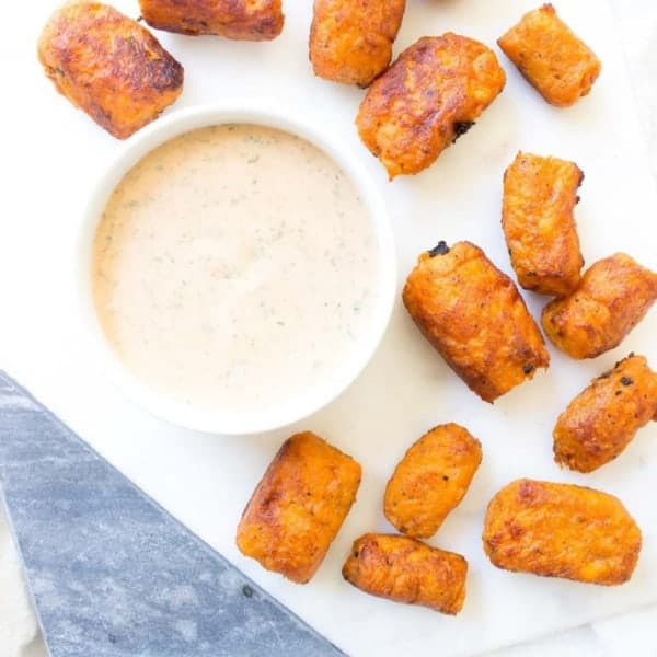 Fried Sweet Potato Tots Recipe - Ready To Serve Tots