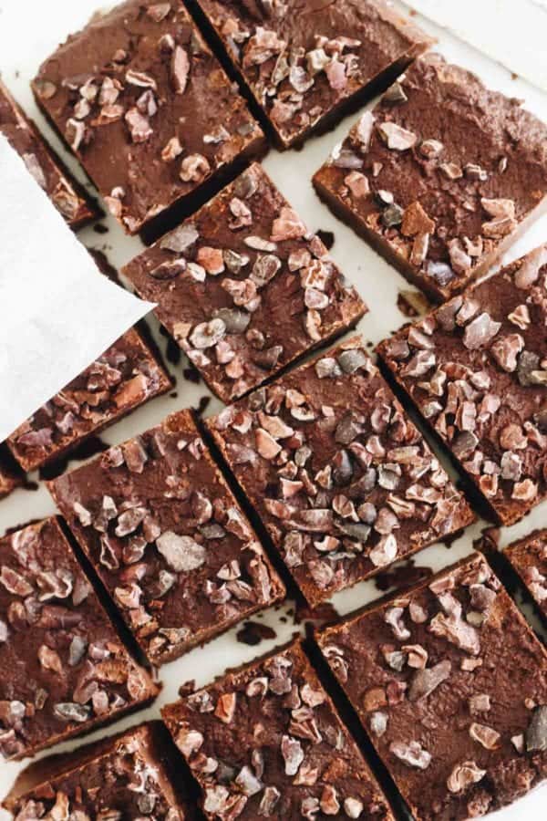 Date Sweetened Peppermint Cacao Nib Fudge Recipe Wicked Spatula