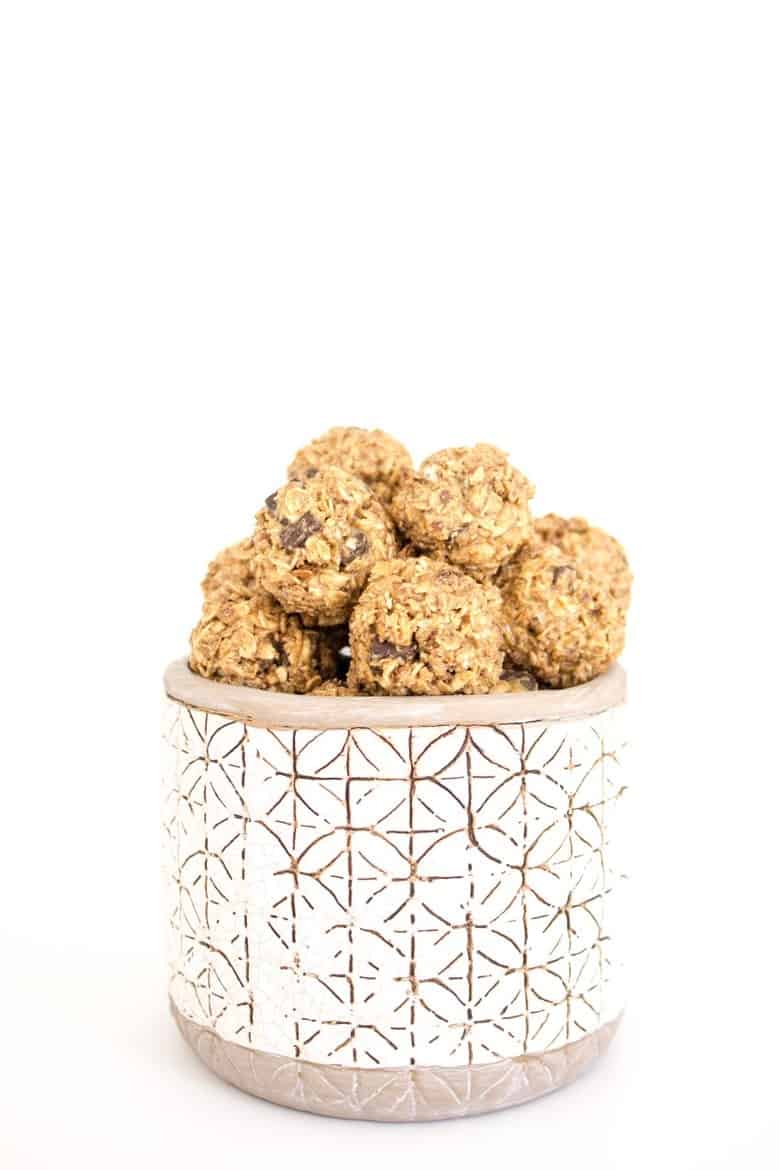 3 Ingredient Granola Energy Balls Wicked Spatula