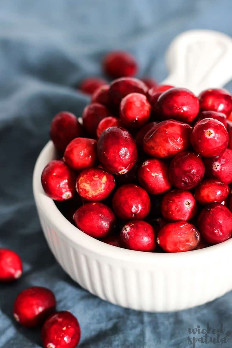 cranberries for fresh cranberry sauce 