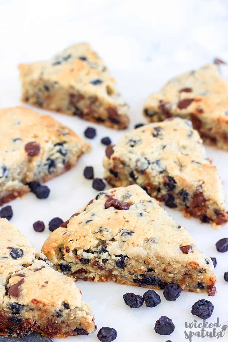 paleo scone recipe with chocolate chips
