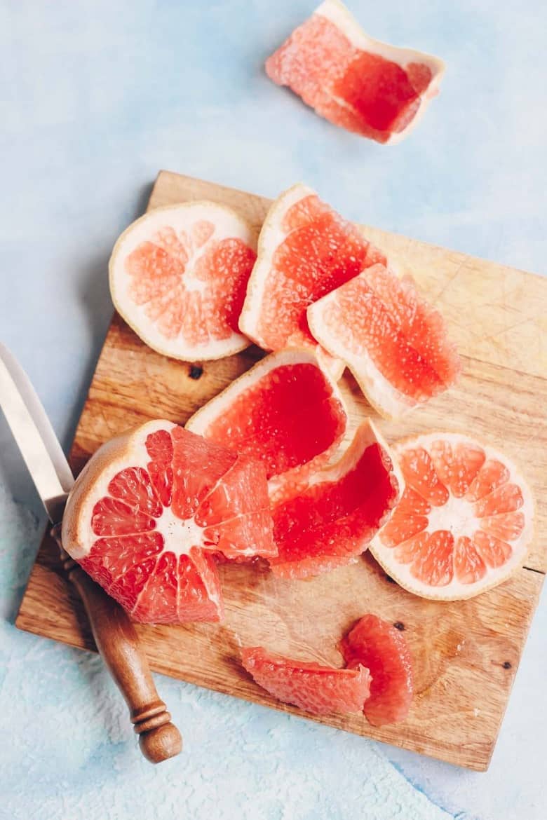 Sliced Grapefruit