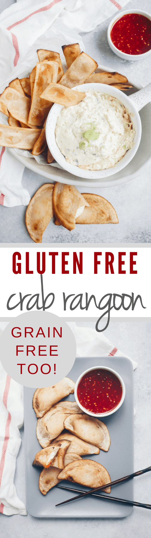 Gluten Free Crab Rangoon 2 ways! {primal + egg free + grain free