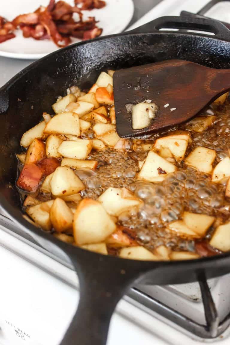 Bacon Apple Brie Dip Wicked Spatula