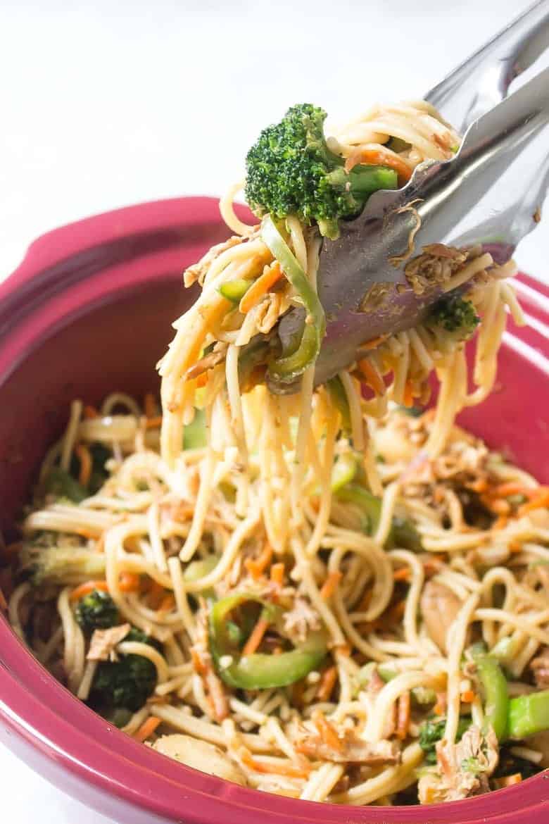 Gluten Free Lo Mein Wicked Spatula