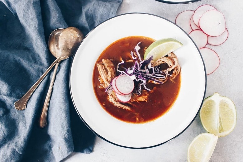 This Paleo Posole is grain free (read hominy free) but still packed with flavor!