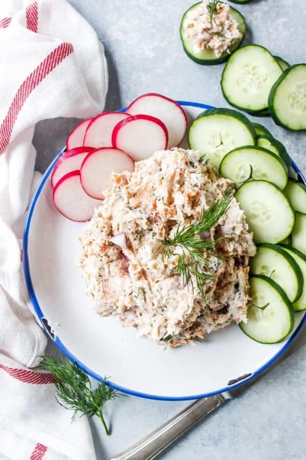 Dairy Free Smoked Salmon Spread