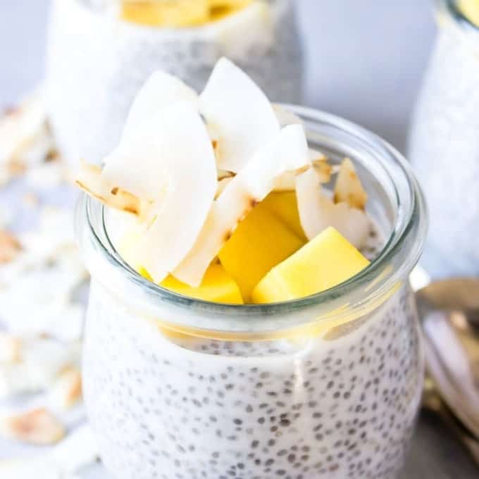 Mango Chia Pudding Recipe - Ready to eat chia pudding