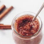 Honey Sweetened Cardamom Fig Jam - This refined sugar free jam is so perfect on toast, crackers, or cheese! Try blue cheese and prosciutto on top of a cracker with a dollop of this jam and you'll be in heaven.