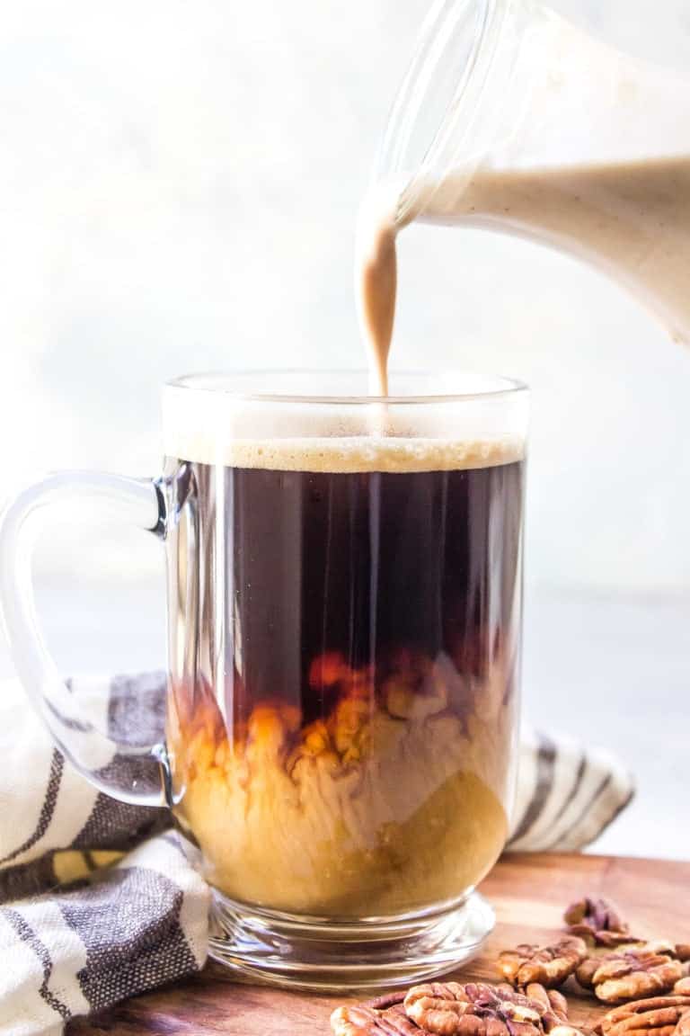 Homemade Butter Pecan Coffee Creamer with NutraMilk Recipe
