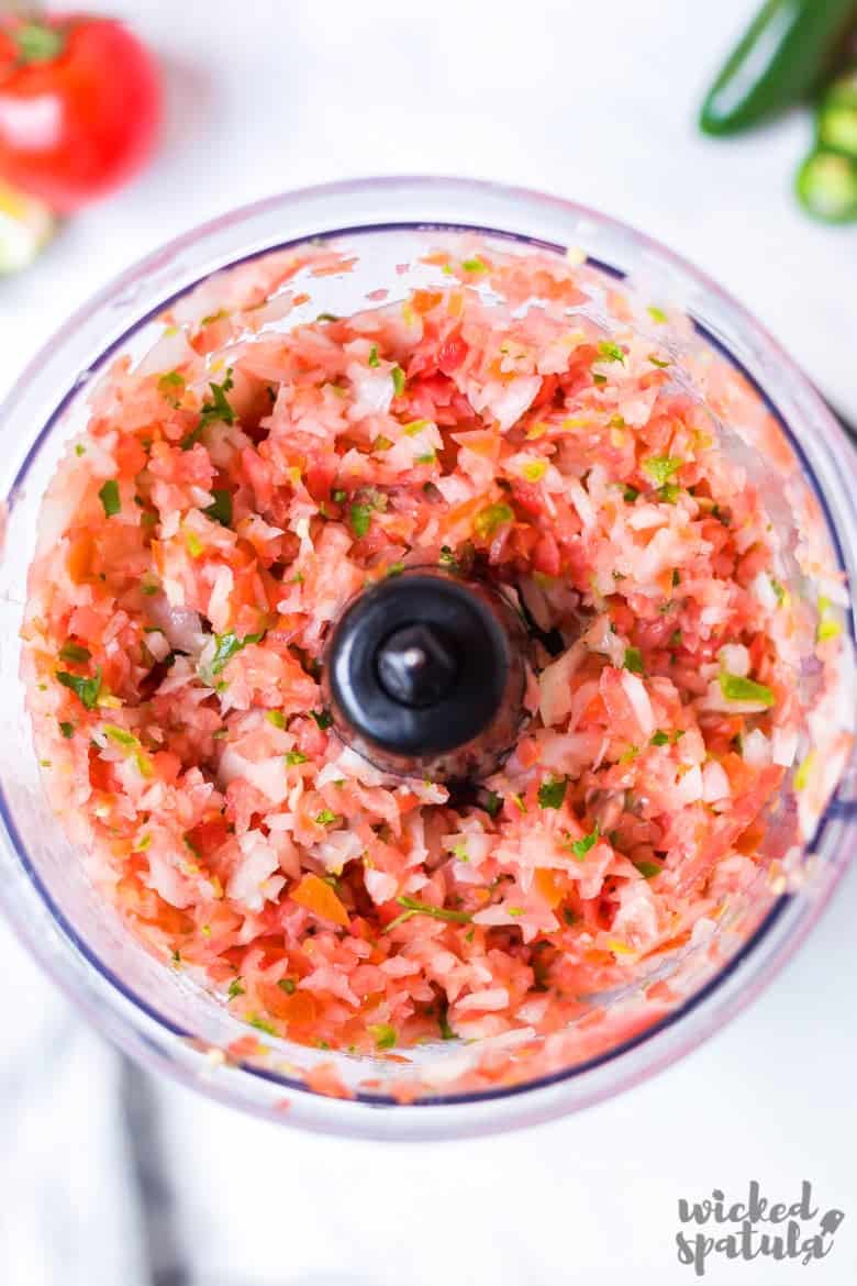 Homemade Easy Pico Gallo Recipe Wicked Spatula