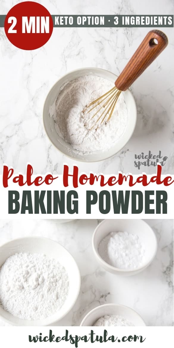 Paleo baking powder - Pinterest image