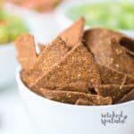 paleo tortilla chips in a bowl