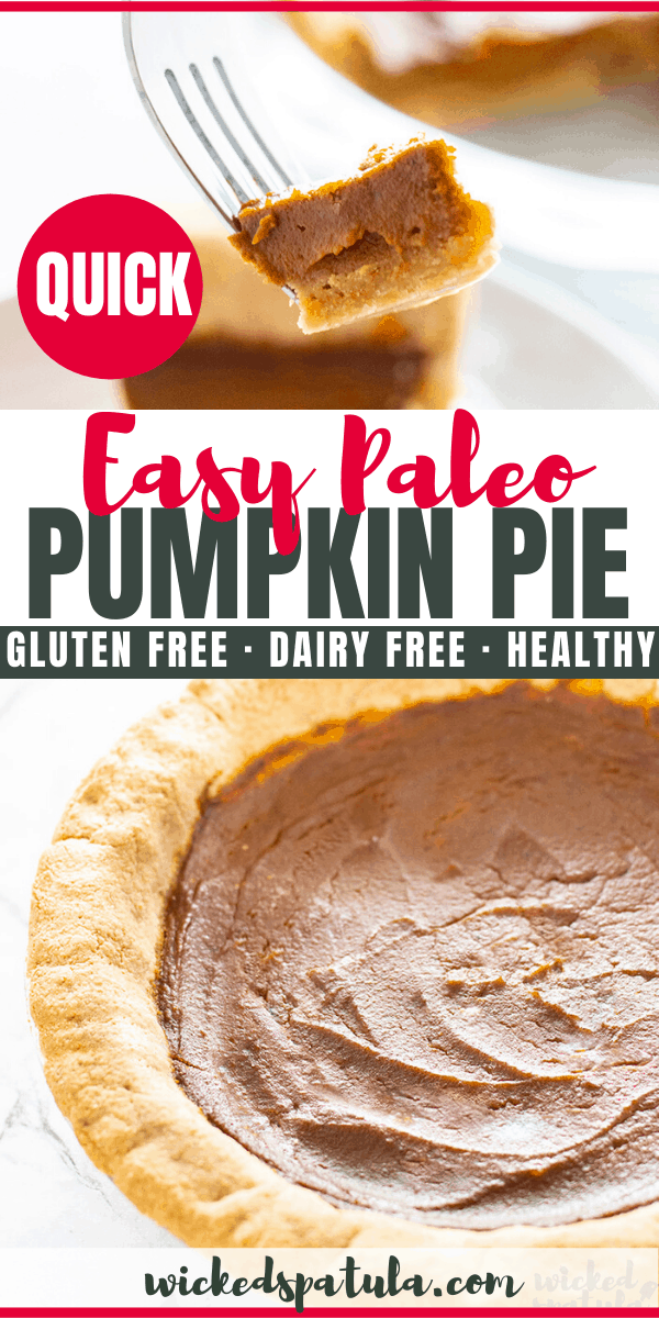 gluten-free dairy-free pumpkin pie - pinterest