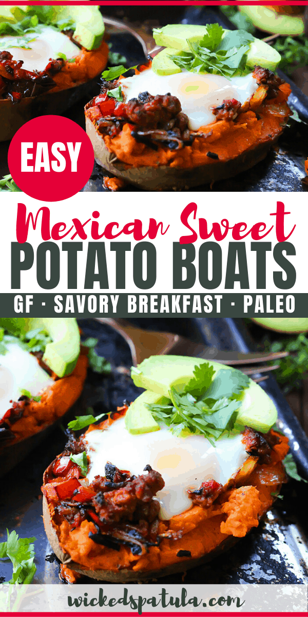 Sweet Potato Breakfast Boats - Mama Living Abroad